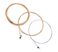 SWOOMEY 6pcs Acoustic Guitar Strings Folk Guitar Replacement Strings for Music Instruments Parts Repairing Kit