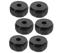 SWOOMEY 6pcs Cymbal Quick Release Nuts Set Drum Cymbal Fixing Nuts Quick Assembly for Stands