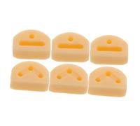 SWOOMEY 6pcs Guitar String Buckle Plastic Fasteners for Acoustic Classical Guitar and Nylon String Ukulele Locks