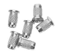 SWOOMEY 6pcs Guitar String Ferrules Electric Guitar Body Mounting Buckles String Retainers through Body Stringing Accessories