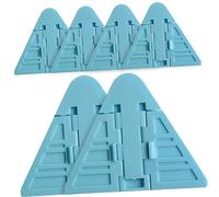 SWOOMEY 6Pcs Safety Sliding Door Lock Window Locks for Doors Easy Installation Durable Design