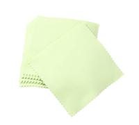SWOOMEY 80pcs Microfiber Cleaning Cloths for Eyeglasses Sunglasses and Camera Lens Soft Green Polishing Cloths for Jewelry Screen Cleaning