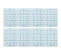 SWOOMEY 8pcs Rabbit Cage Mats Plastic Floor Cushions Wear-resistant Foot Pads to Prevent Scratching for Pet Rabbits in Cage