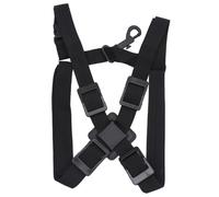 SWOOMEY Adjustable Saxophone Harness Strap Comfortable Neck and Shoulder for Alto and Tenor Saxophones Ergonomic Design Reducing Pressure for Musicians and Performers