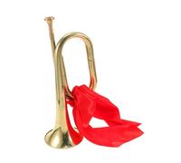 SWOOMEY Alloy Trumpet for Beginners Professional Bugle Horn Durable Copper Instrument Easy to Blow Hold for School Bands Music Lovers
