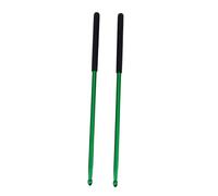SWOOMEY Aluminium Alloy Drum Sticks Anti-rust Drumsticks for Drum Pad Practice Durable Green Metal Drumming Accessories for Beginners and Professionals