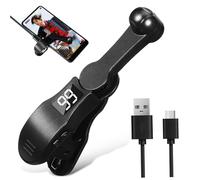 SWOOMEY Automatic Phone Screen Clicker with Usb Connection Foldable Portable Device Featuring Adjustable Speed and Silent Mode for Gaming and Automated Use Black