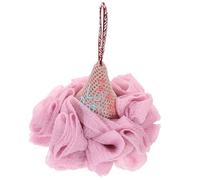 SWOOMEY Bath and Cream Cone Shaped Hanging Rope, Soft Polyester Filled Cotton and Pe Material, Easy to Use Bathing Accessory Random Color Family Bath Time