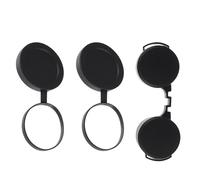 SWOOMEY Binoculars Objective Lens Cover 3Pcs 35Mm Rubber Waterproof Scratch-Resistant Caps for Hiking and Telescope Use
