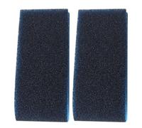 SWOOMEY Biochemical Filter Sponge with Chemical Filtration for Fish Aquarium 2pcs Reusable Black Sponge Pad Suitable for Fresh Water and Aqua-plant Tanks