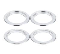SWOOMEY Breeding Box Protective Aluminium Ring for Parrot Nest Hole Replacement 4-Inch Inner Diameter Suitable for Wild Bird Nesting 4Pcs