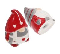 SWOOMEY Christmas Salt and Pepper Shakers Set 1 Pair with Gnome-Shaped Design Practical Sugar Bottles and Kitchen Salt Shaker for Convenient Storage and Cooking