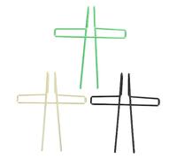 SWOOMEY Clips Multi-function Holder Steel Book Page 3pcs Wind-resistant Music Reading and Separators for Random Random Color Musicians and Composers, Suitable for Lectures and Cooking Recipes