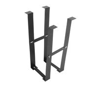 SWOOMEY Computer Host Rack for PC Mount Adjustable under Desk Mount for Computer Tower Made of Carbon Steel Fits Desktop Power Bracket Holder Use in Office Home Workspace