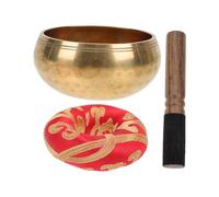 SWOOMEY Copper Tibetan Singing Bowl, Meditation Bowl with Harmonic Ambient Sound and Quiet Long Resonance, for Yoga, Meditation and Relaxation