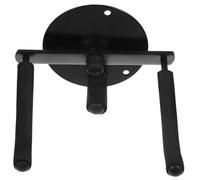 SWOOMEY Creative Wall-mounted Trumpet Stand Holder Made of Sturdy Iron Featuring Space-saving Instrument Storage and Designed a Black Trumpet Wall Rack for Efficient Hanging