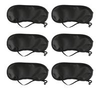 SWOOMEY Disposable with Light Blocking and Eye Fatigue Relief Features Polyester Material 20pcs Black Eye Mask for Travel and Computer Use Suitable for Men the Elderly