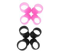 SWOOMEY Drum Accessories for Hand Pan and Lotus Handpan Silicone Drumstick Finger Picks with Enhanced Playability 8pcs Comfortable to Wear for Drum Performances