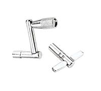 SWOOMEY Drum Key Set 3 Metal Drum Keys Adjustable T and Z Type Wrenches Musical Instrument Accessories for Percussion Instruments