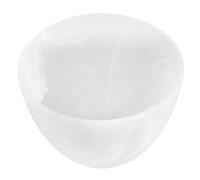 SWOOMEY E27 Oval Frosted Glass Lampshade Replacement for Pendant Ceiling Lamp Cover Compatible Living Room and Office Lighting