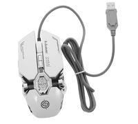 SWOOMEY Ergonomic Mouse Computer Usb Accessory Gaming Rgb Lighting Dpi Buttons Macro Programming Height Smooth Operation