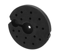 SWOOMEY Floor Lamp Base with Weight Block - Round Table Lamp Base Accessory - Iron Counterweight - 120cm