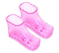 SWOOMEY Foot Soaking Bath Basin and Foot Spa Soaking Shoes Pink Small Size 16.5cm Magnetic Massage for Family Pedicure and