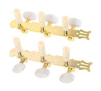 SWOOMEY Gold Plated Classical Guitar Tuning Pegs for Sound and Easy String Replacement Acoustic Folk Guitar Individual Double