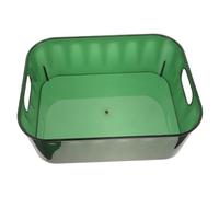 SWOOMEY Green Pet Makeup Organizer Storage Bin for Shelf and Office, Keeps Makeup and Accessories Organized, Better Planning and Utilization of Desk Space, Small Storage Baskets