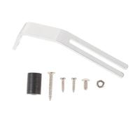 SWOOMEY Guitar Pickguard Bracket for Jazz Iii Electric Guitar Accessories Pickguard Support Mounting Screws and Nut Chrome Finish Easy Installation