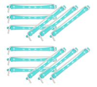 SWOOMEY Hair Rollers Ceramic Perm Rods 12Pcs Portable Curling Tools for Women and Teen Suitable for Short and Long Hair