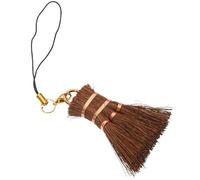 SWOOMEY Hand Broom for Tea Ceremony Mini Palm Broom Lightweight Coffee Palm Fiber with Good Cleaning Effects for Kitchen and Home Use