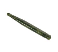 SWOOMEY Handheld Jade Stick Massager for Muscle and Acupoint Massage Round Edges and Pointed Side, Portable Facial and Body Tool for Relaxation While Watching Tv a Long Walk