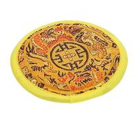 SWOOMEY Handmade Nepalese Yellow 12cm Singing Bowl Cushion Pad Cloth Sound Bowl Mat Buddhist Ritual Instrument Accessory for Meditation and Healing