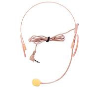 SWOOMEY Headset Microphone for Singing Small Head-mounted Mic with Skin-tone Cable Wired Voice Amplifier Microphone for Teachers and Speaking Use