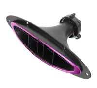 SWOOMEY Horn Tweeter Speaker and Easy to Install Abs Material with LED Light Long Lifespan Black Horn Replacement Suitable for Live Sound Speakers Audio Systems