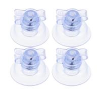 SWOOMEY Inflatable Air Pump Nozzle Wide Compatibility Pvc Air Valve Adapter 4pcs with Double Insurance Leakproof Design and Inflatables for Outdoor Camping Use