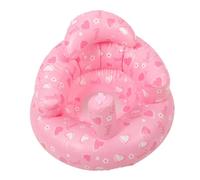 SWOOMEY Inflatable Baby Back Support Seat for Toddler Bathing PVC Inflatable Chair for Sitting Up Infants and Outdoor Use Comfortable and Supportive Design