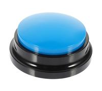 SWOOMEY Interactive Dog Button with Unique Design for Pet Training and Sound Making, Blue Plastic Dog Accessory for Effective Communication and Behaviour Aid