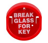 SWOOMEY Key Lock Box Emergency Door Wall-Mounted Plastic Red for Emergency Escape and Hazardous Goods Storage