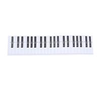 SWOOMEY Key Piano Keyboard Teaching Comparison Practice Cards for Beginners Standard Transparent Chart Aid for Music Learning and Efficient Practice