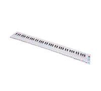 SWOOMEY Key Piano Practice Chart Portable Keyboard Guide Paper for Beginners Printing Piano Learning Aid Enhances Learning Efficiency and Interest for Students and Teachers