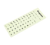 SWOOMEY Large Lettering Keyboard Sticker Pvc Matte Ink Desktop Keyboard Sticker with Easy-to-use Adhesive Tear off Firmly without Residue for Home and School Use