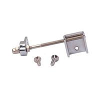 SWOOMEY Mandolin Pickguard Bracket Mount with Screw Set Silver Scratch Plate Holder for Instrument Accessories