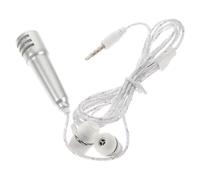 SWOOMEY Mini Karaoke Microphone for Mobile Devices and Smart Phones, Aluminium Alloy Construction with Super Light Weight Design, Easy to Carry for Singing and Chatting Random Color