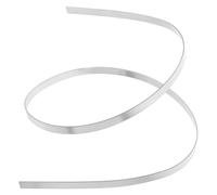 SWOOMEY Multi-use Stainless Steel Roll Sheet Metal Strip for Architectural Projects and Construction, Easy to Carry, Multifunctional Silver Stainless Steel Roll