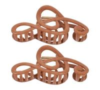 SWOOMEY Music Note Controls Flyaways Hair Claw Clips for Women 2pcs Plastic and Metal Material with Robust Spring Mechanism, Elegant Design for Social Outfits and Casual Wear