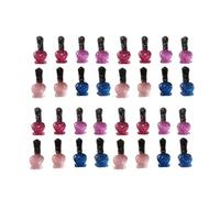 SWOOMEY Nail Polish Phone Shell for DIY Craft, Simulated Nail Polish Decorations 40pcs Resin Mini Decor Set and Phone Accessories, Stylish and Chic Design and Random Color for Ladies
