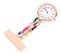 SWOOMEY Nurses Fob Watch with Unique Design and Alloy Material, Easy to Wear for Students and Nurses, Featuring A Delicate Rectangular Shape for Healthcare Professionals During Work Or