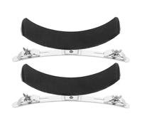 SWOOMEY Percussion Drum Leg Stand Snare Drum Support 2pcs Stainless Steel Portable Silver for Outdoor Marching and Concert Use